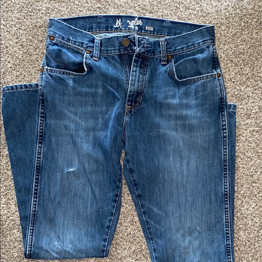 Wrangler Men's Blue Jeans